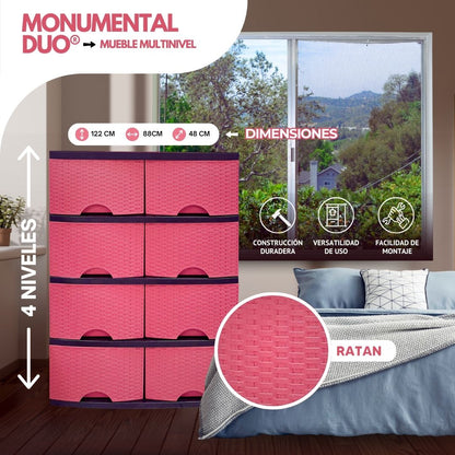 MONUMENTAL DUO®: Cajonera Multi - Compartimientos