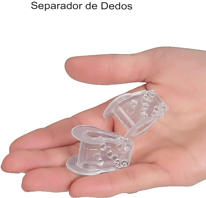 Separadores de Dedos Gordos del Pie: Protectores Lavables