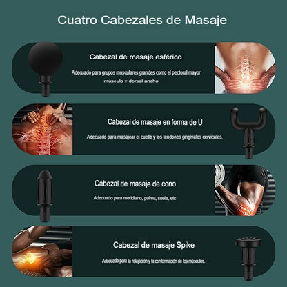 MiniRelief®: Pistola de Masaje para tejido profundo