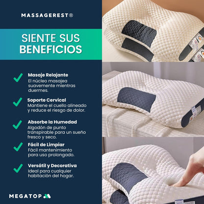 MassageRest: Almohada para Cuello