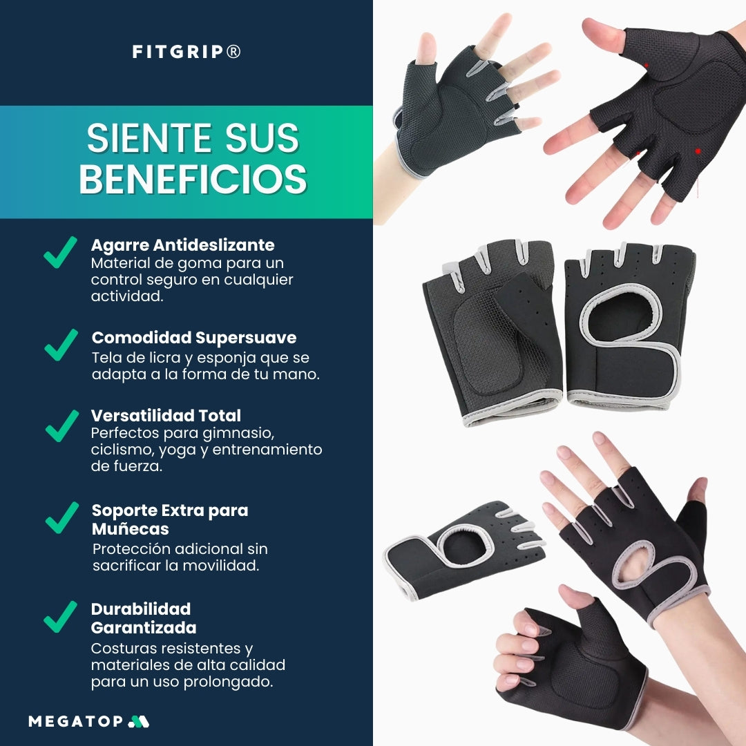 FitGrip: Guantes de Entrenamiento Transpirables