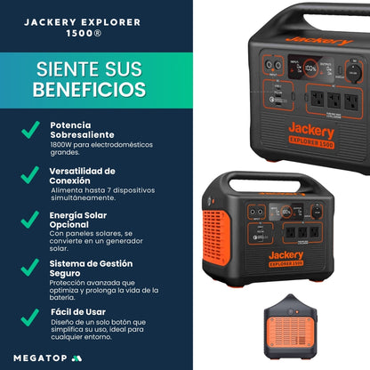 Jackery Explorer 1500: Estación de Energía