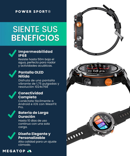 POWER SPORT: RELOJ INTELIGENTE