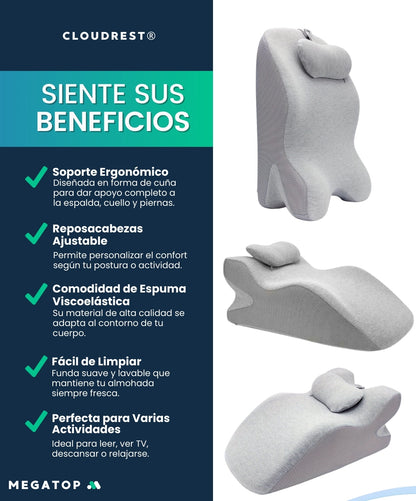 CloudRest: Almohada de Soporte Lumbar