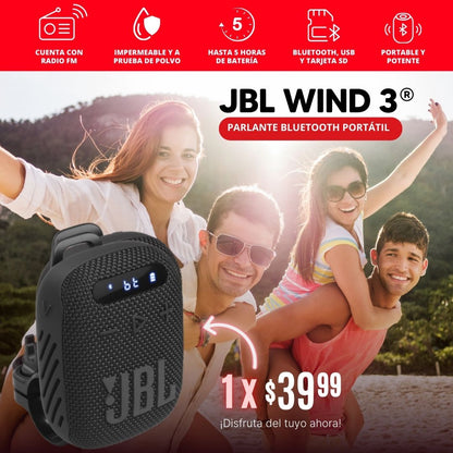 JBL WIND 3: Parlante Bluetooth - Diversión