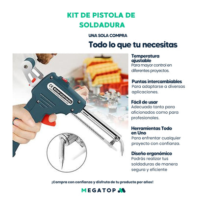 Kit de Pistola de Soldadura