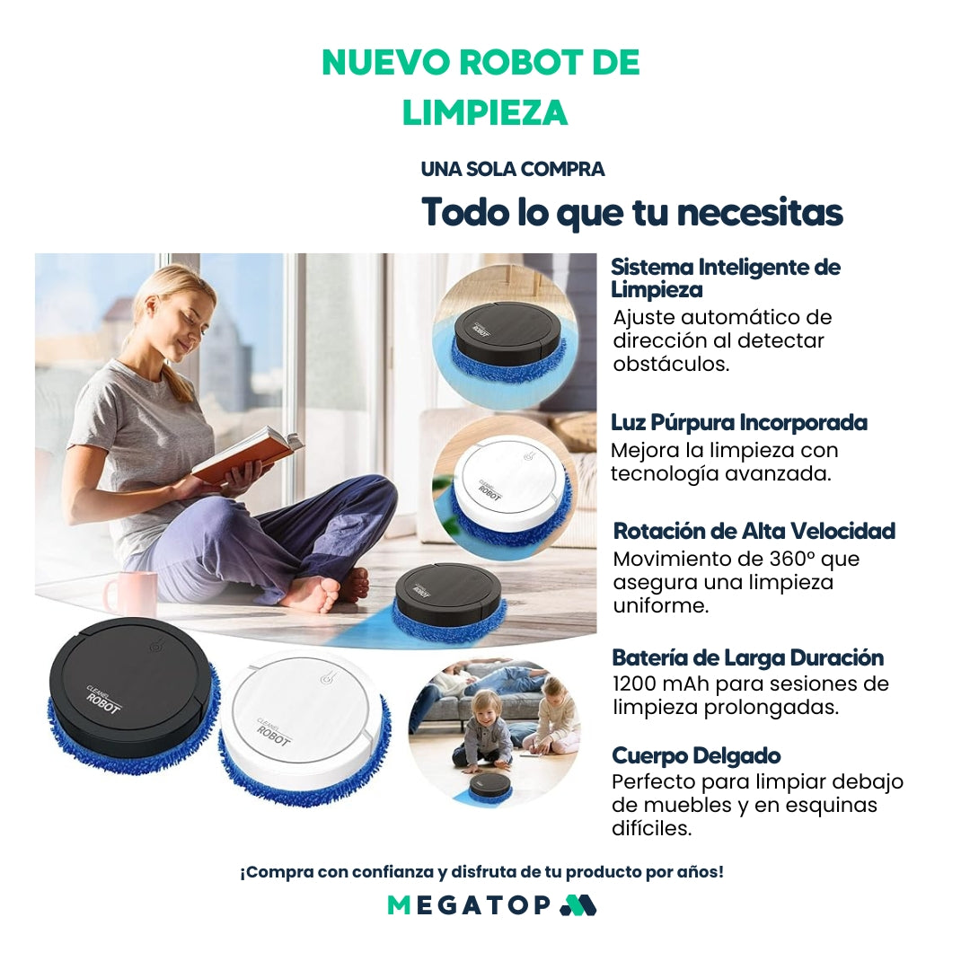 NUEVO ROBOT DE LIMPIEZA