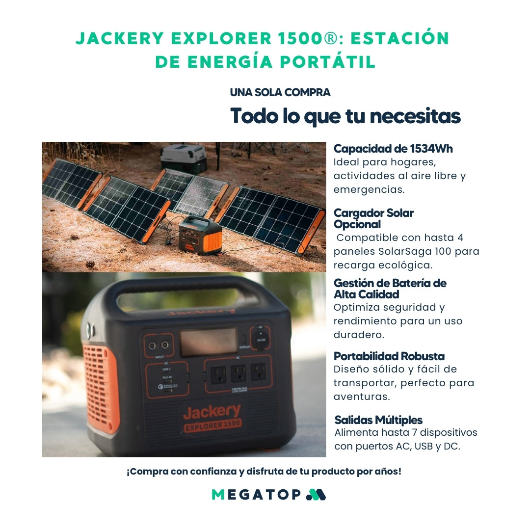 Jackery Explorer 1500: Estación de Energía