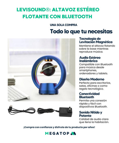 LeviSound: Altavoz Estéreo Flotante