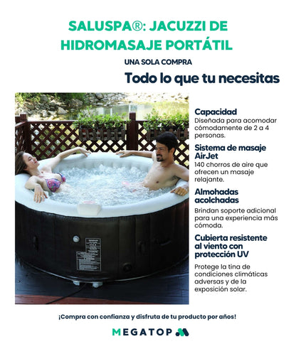 Jacuzzi de hidromasaje Saluspa