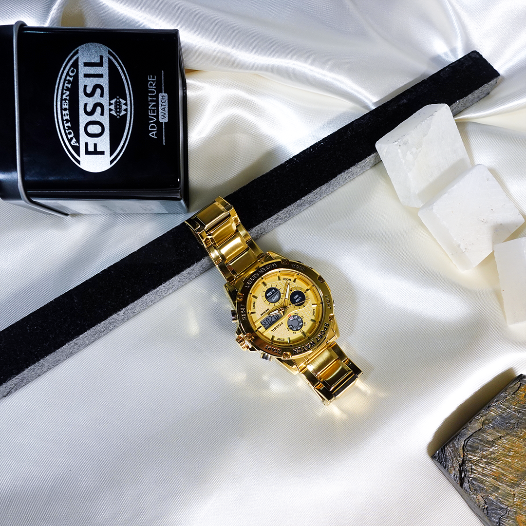 RELOJ FOSSIL GOLD  (COMPRA 2 AL  PRECIO 1)🎁