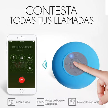 ShowerTune: Altavoz Bluetooth Resistente al Agua