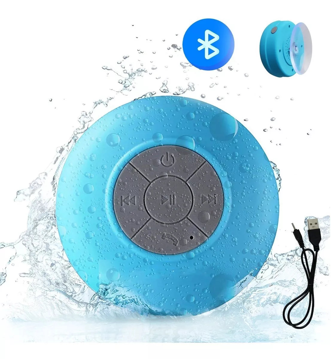 ShowerTune: Altavoz Bluetooth Resistente al Agua