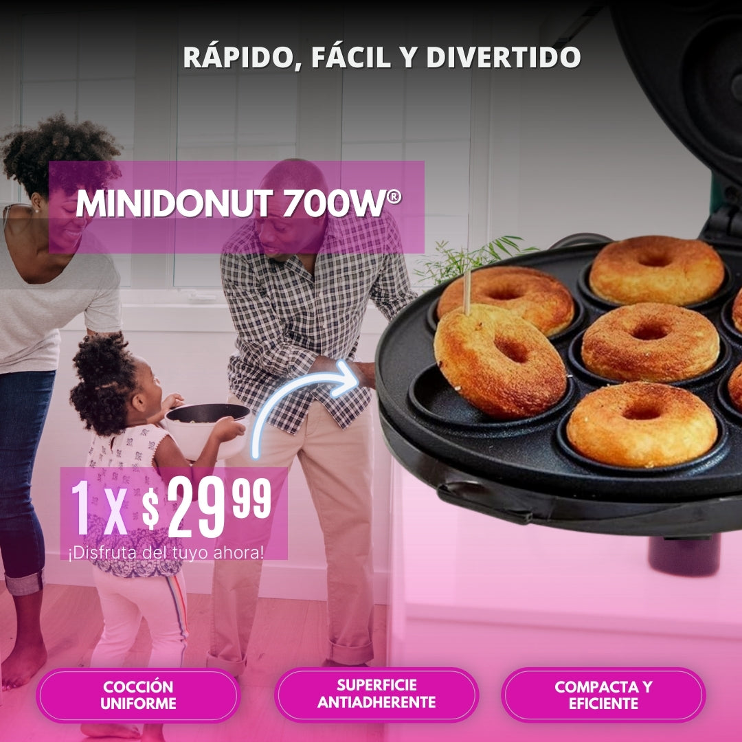 MiniDonut 700W: Máquina para Hacer Donas