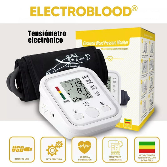 ElectroBlood®: Monitor digital de presión arterial