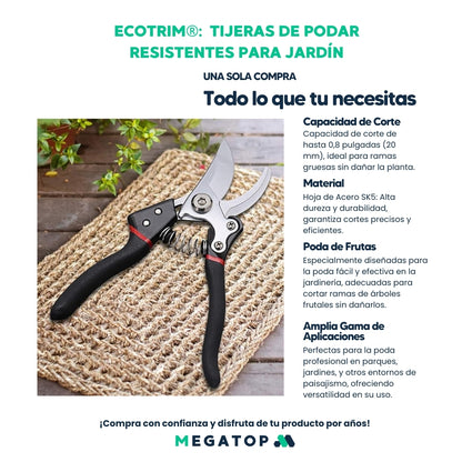 EcoTrim: Tijeras de Podar