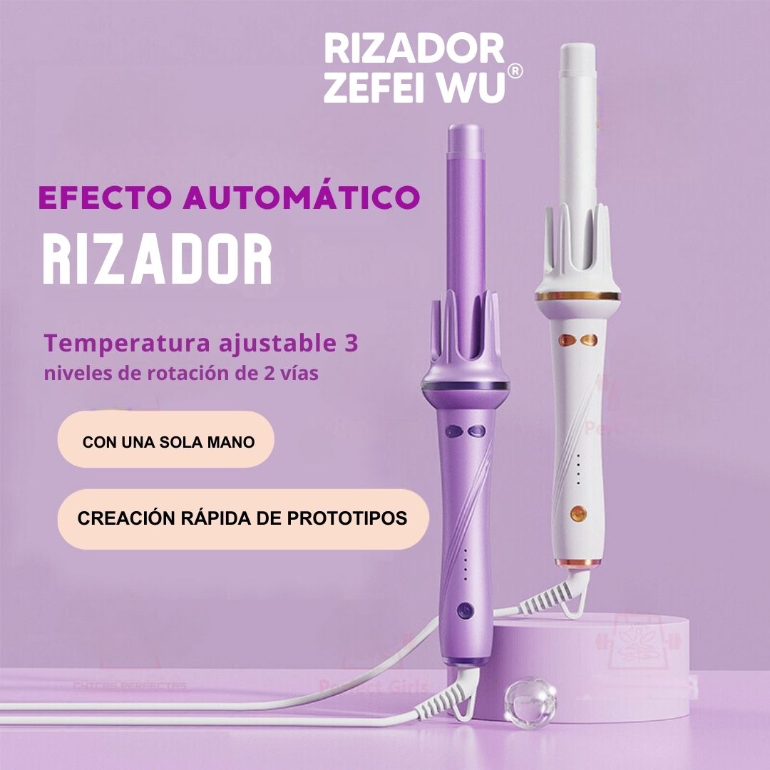 Rizador Zefei wu®: Rizador de pelo giratorio automático