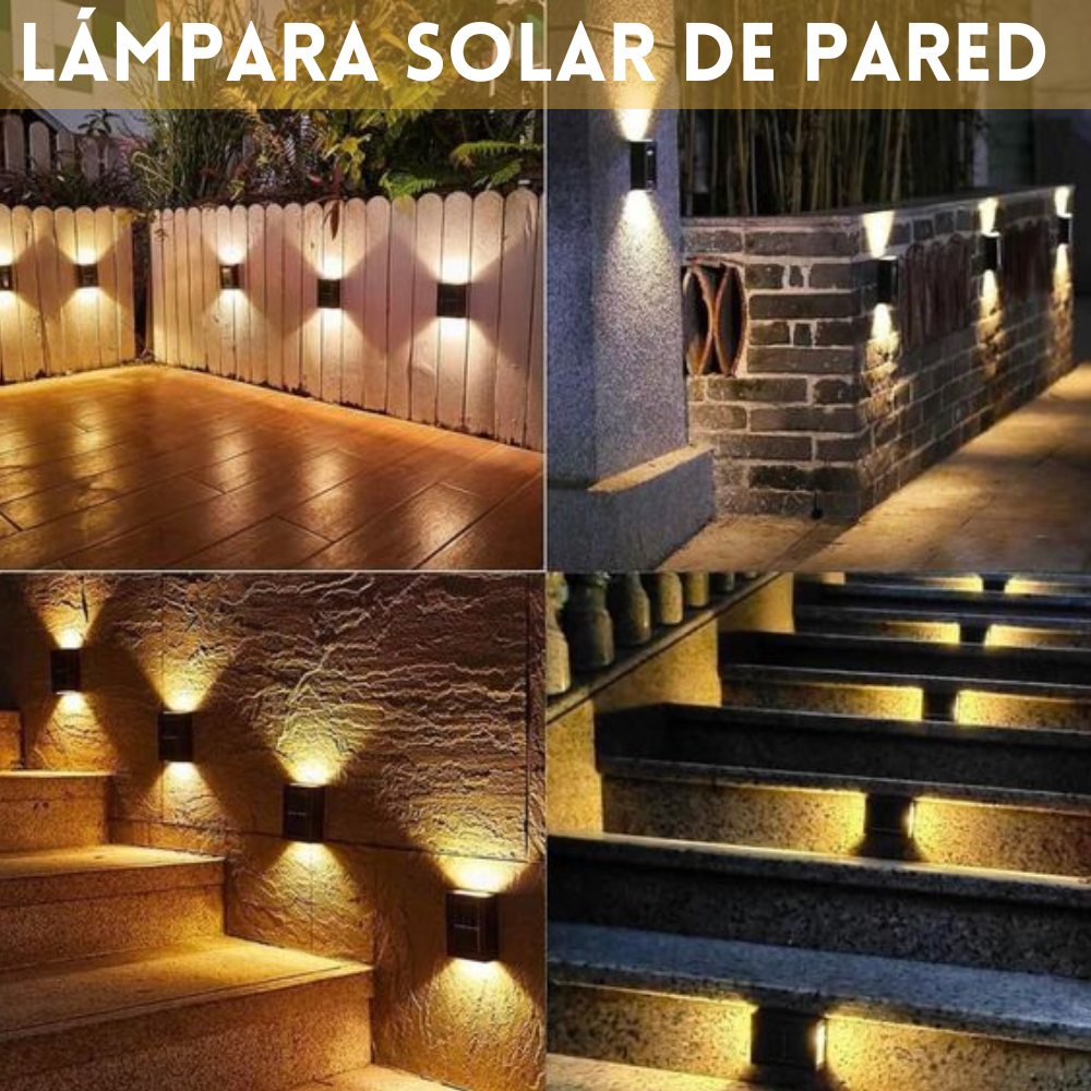 Lámpara Solar de Pared