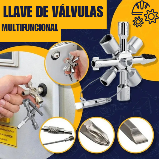 LLave de Válvulas Multifuncional