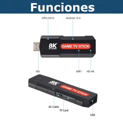 Game TV Stick: Smart TV y Consola