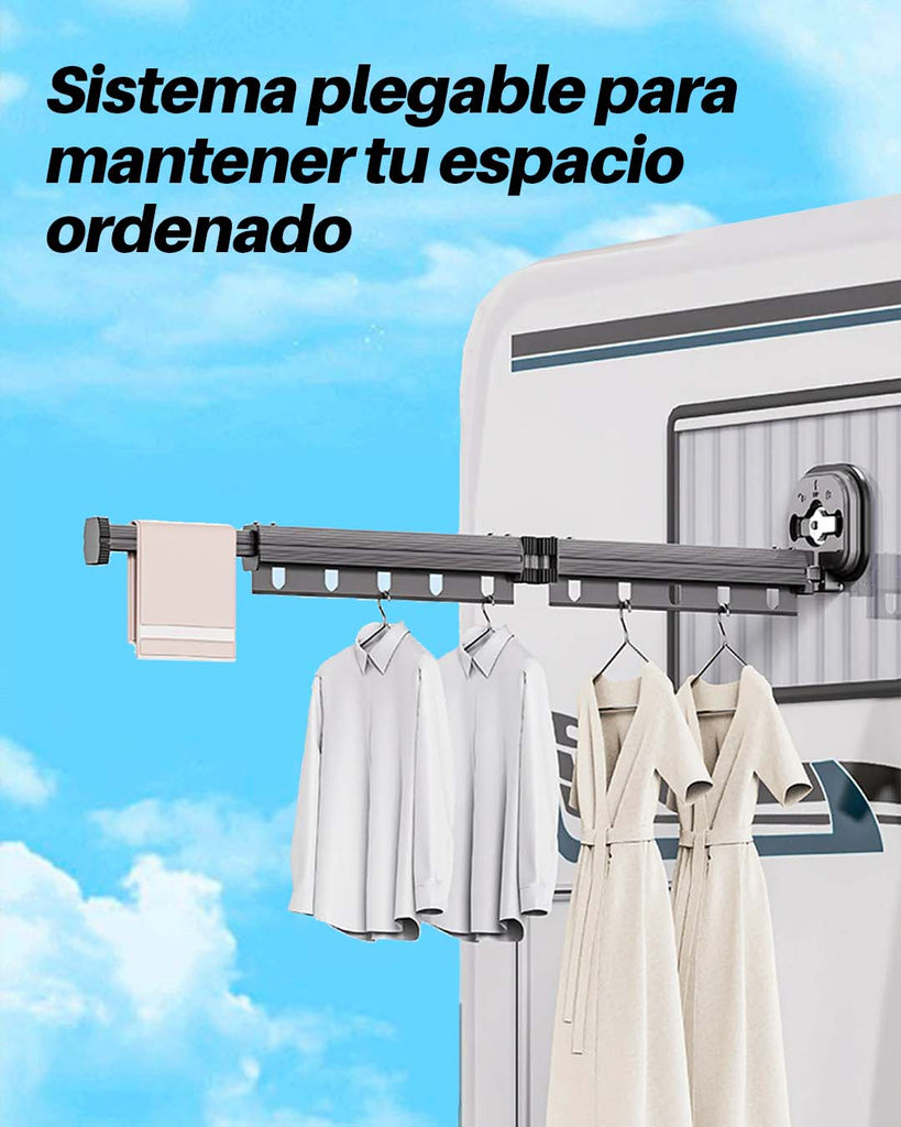 FlexiHanger®: Brazo Plegable para Colgar Ropa – Ahorra Espacio, Maximiza Orden