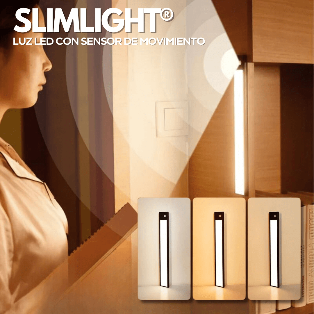 SlimLight®: Luz LED con Sensor de Movimiento COMPRA 1 RECIBE 2 GRATIS