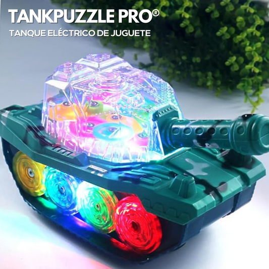 TankPuzzle Pro®: Tanque Eléctrico de Juguete