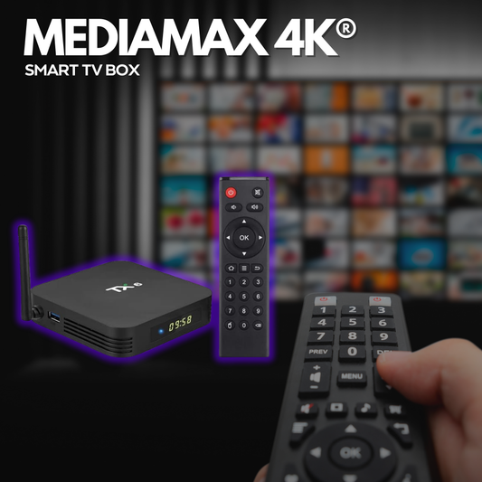 MediaMax 4K®: Smart TV Box