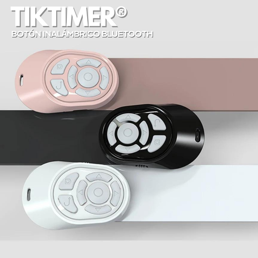 TikTimer®: Botón Inalámbrico Bluetooth