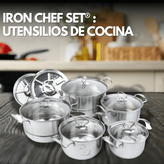 Iron Chef Set: Utensilios de Cocina