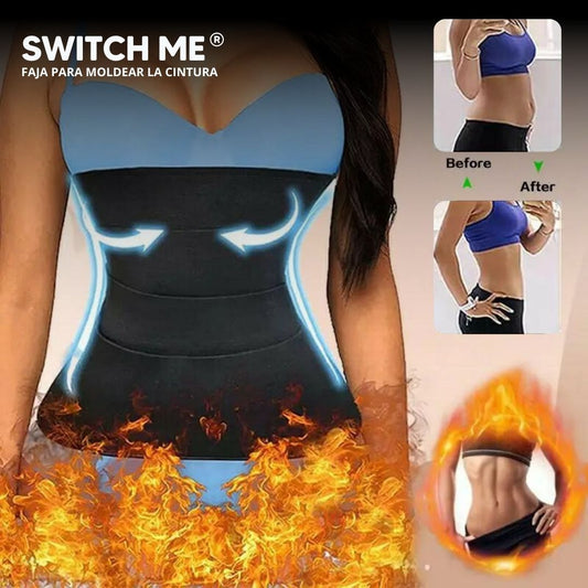 Switch Me®: Faja para Moldear la Cintura para Mujer - 2X1