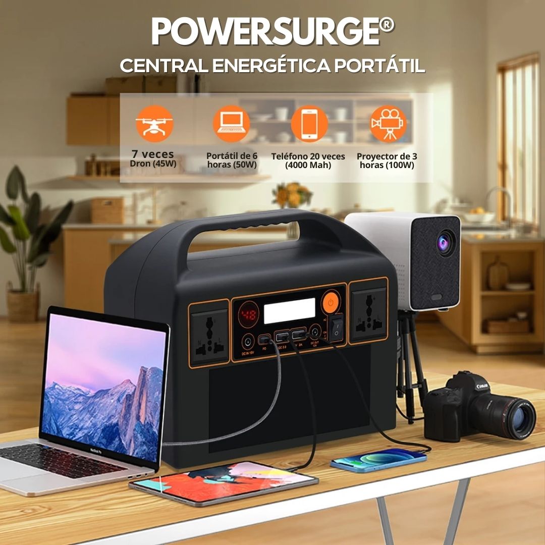 PowerSurge®:  Generador de Emergencia Portátil