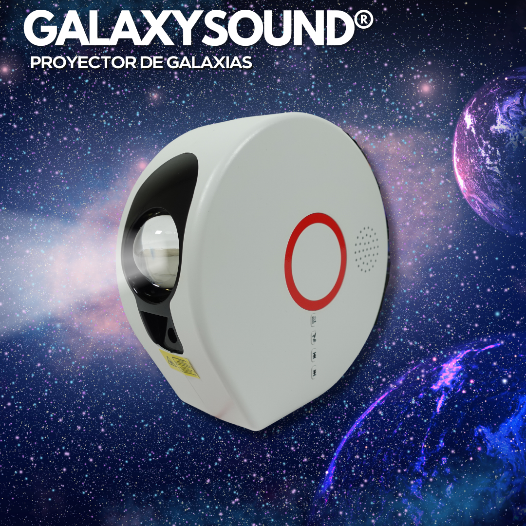 GalaxySound®: Proyector de Galaxias