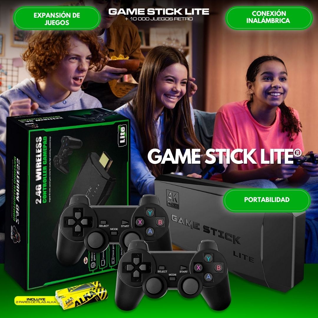 Game Stick Lite®: Consola de videojuegos 4K HD