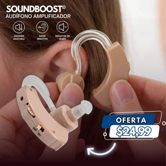 SoundBoost®: Audífono Amplificador