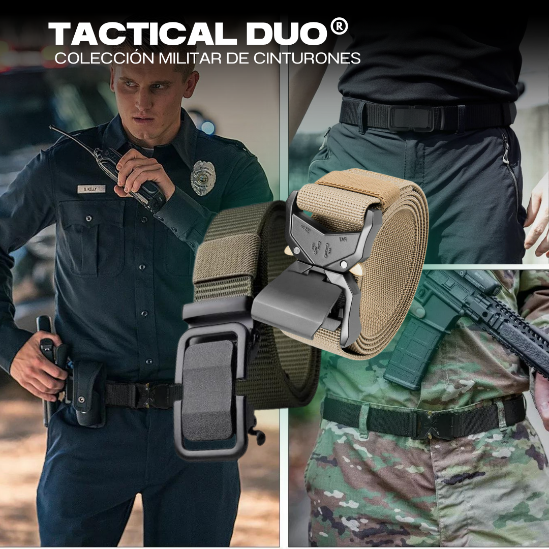 Tactical Duo: Colección Militar de Cinturones