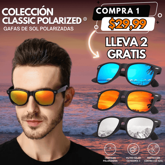 Classic Polarized: COMPRA 1 RECIBE 2 GRATIS