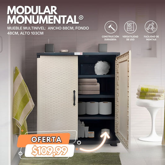 Modular Monumental®: Mueble Multinivel