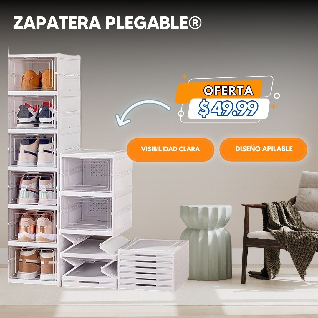 StackBox: Organizador de Zapatos Plegable