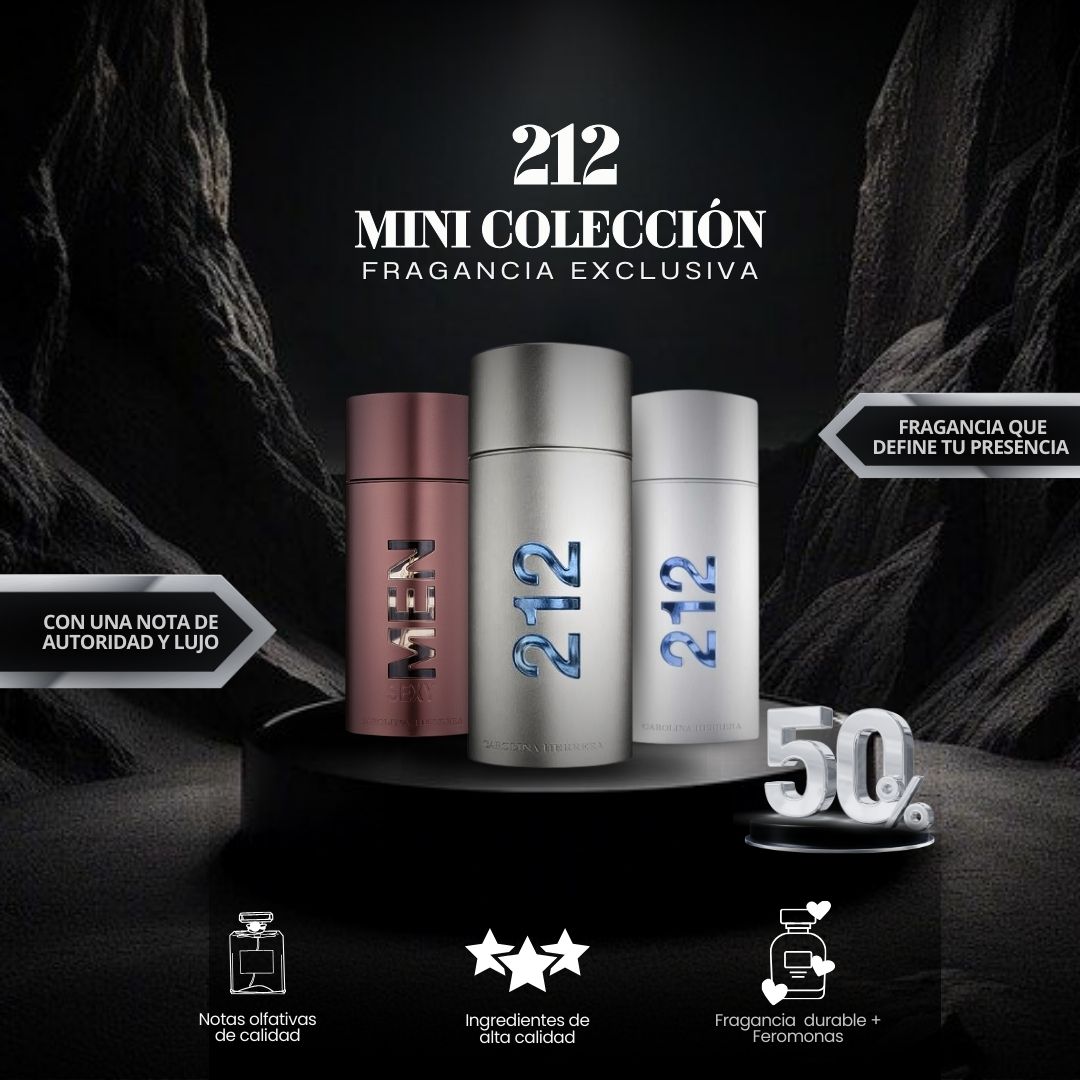 KIT DE 3 PERFUMES 212