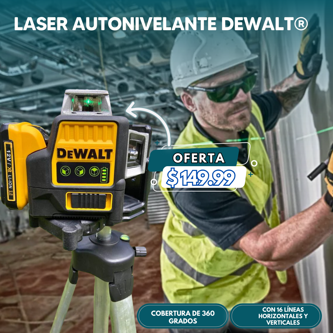 Laser autonivelante DEWALT