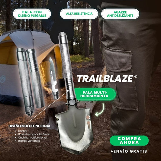 TrailBlaze: Pala multiherramienta para acampar