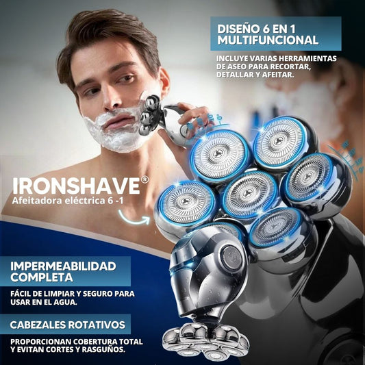 IronShave: Afeitadora eléctrica para hombres 6 en 1