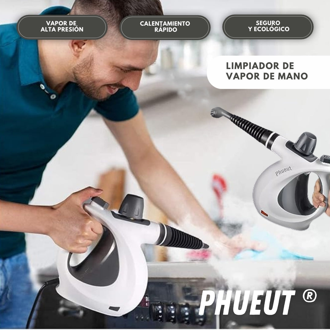 Phueut: Limpiador de vapor de mano