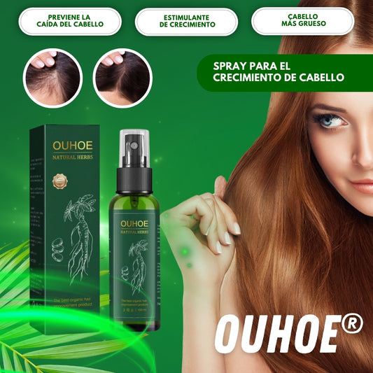 OUHOE: Spray para el Crecimiento de Cabello