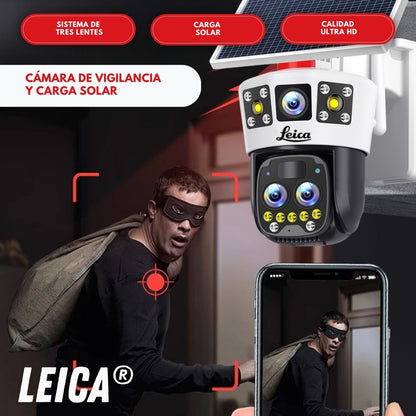 Leica: Cámara de vigilancia  y carga solar