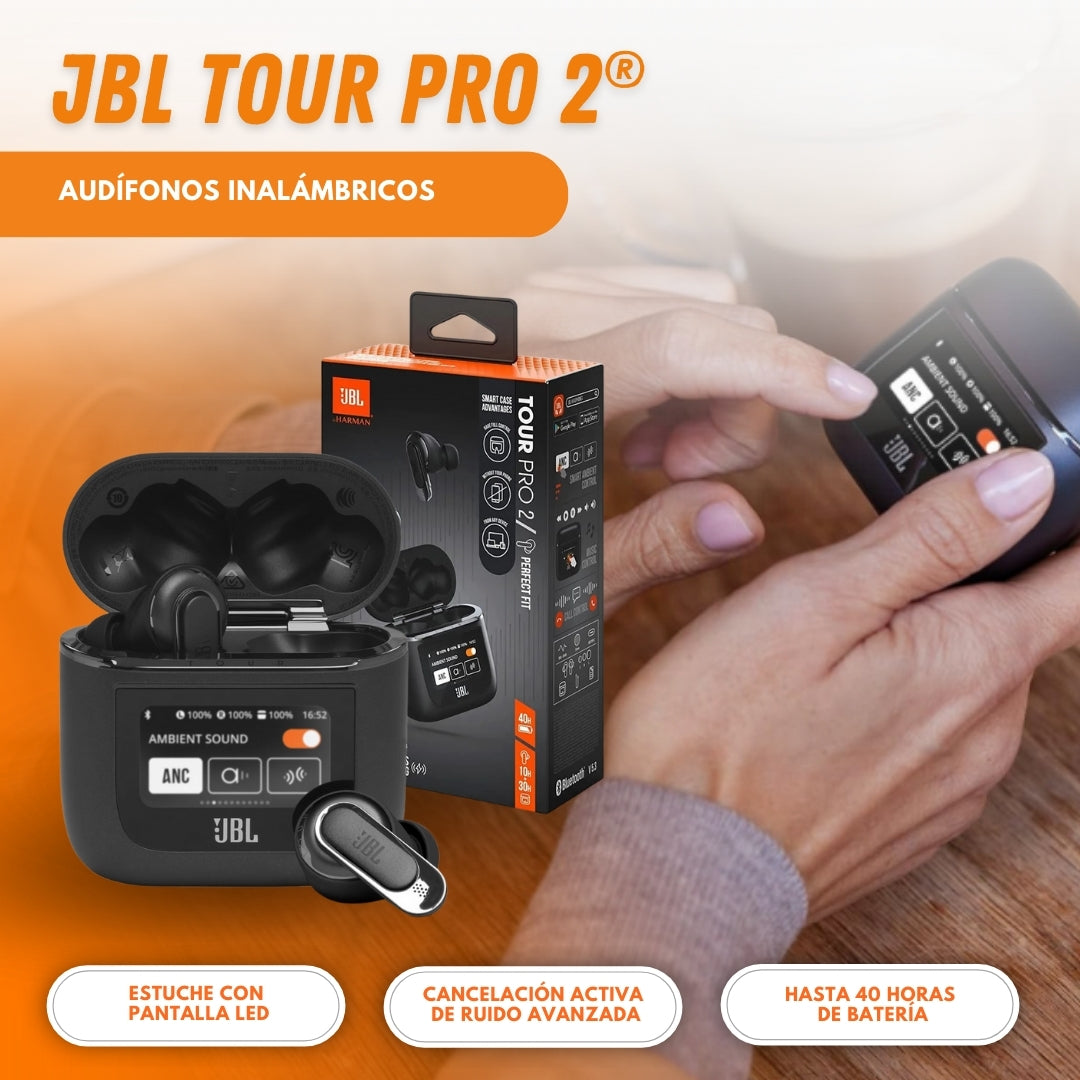 JBL Tour Pro 2: Audífonos Inalámbricos