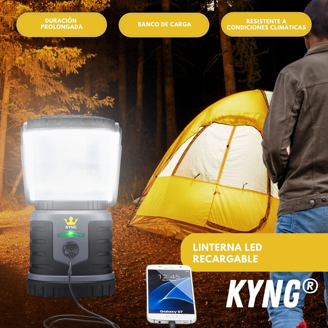 KYNG: Linterna LED Recargable