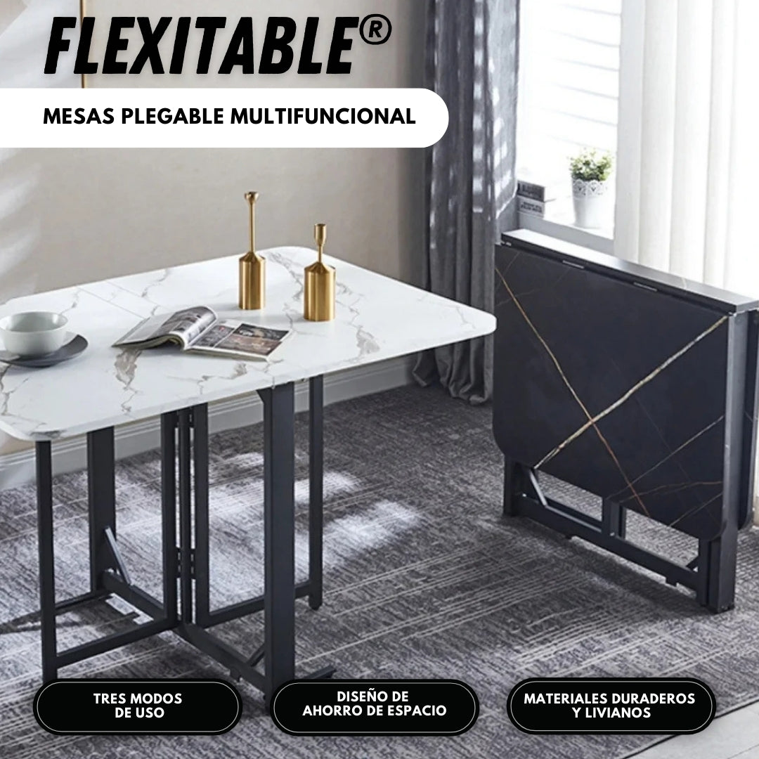 FlexiTable: Mesas plegable multifuncional