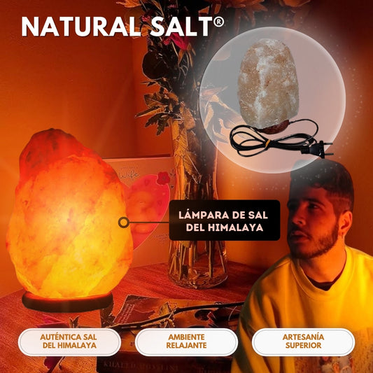 Natural Salt: Lámpara de sal